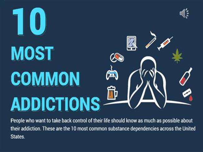 10 Most Common Addictions in the United States