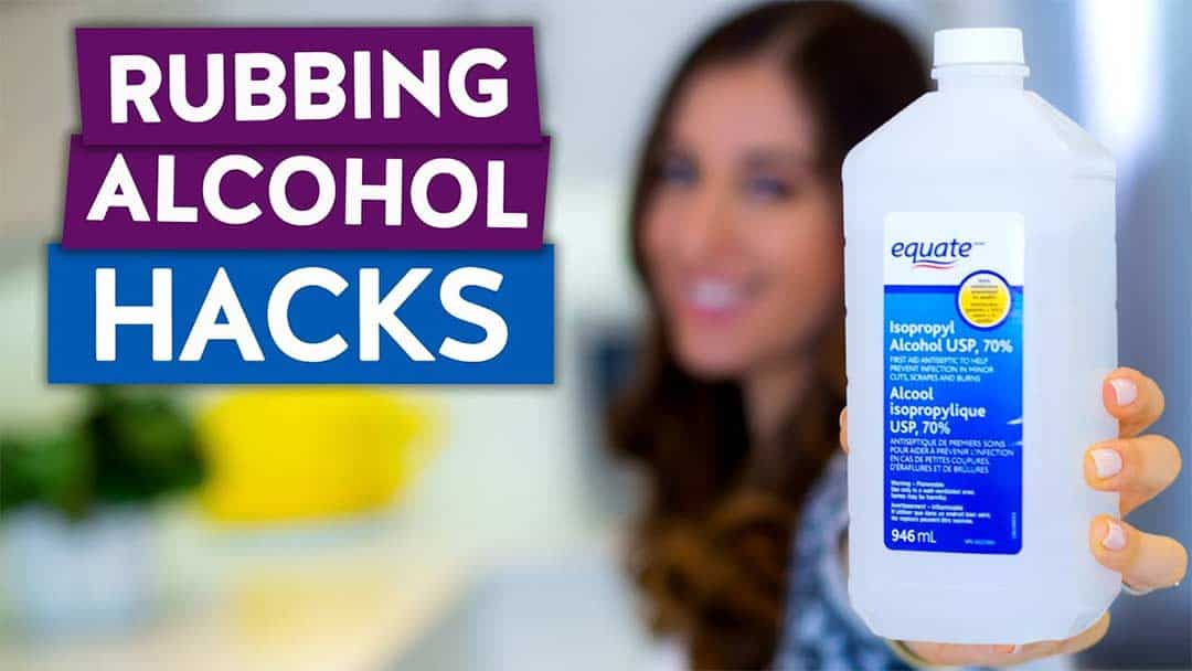 10 Ways to Clean with Rubbing Alcohol!