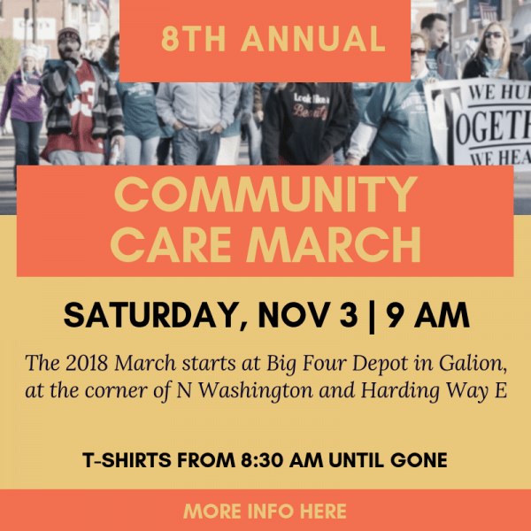8th Annual Community Care March â Bucyrus Area Chamber of Commerce