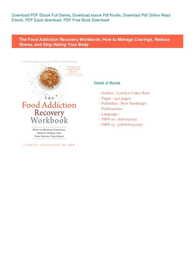 *Get_pdf* The Food Addiction Recovery Workbook: How to ...