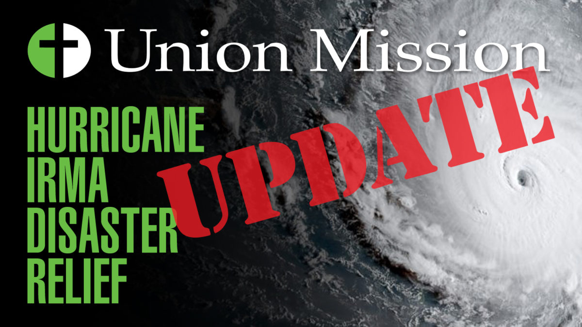Help us send much needed supplies to Florida  Union Mission Ministries