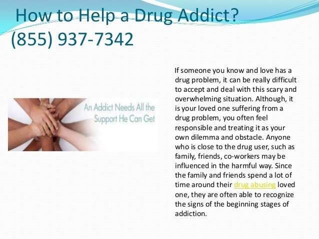 How to Help a Drug Addict?