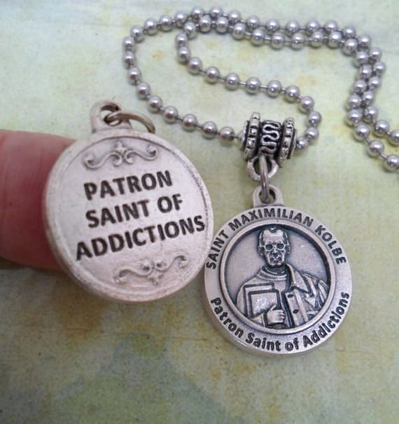 Patron Saint Those with Addictions Substance by FindYourFeeling