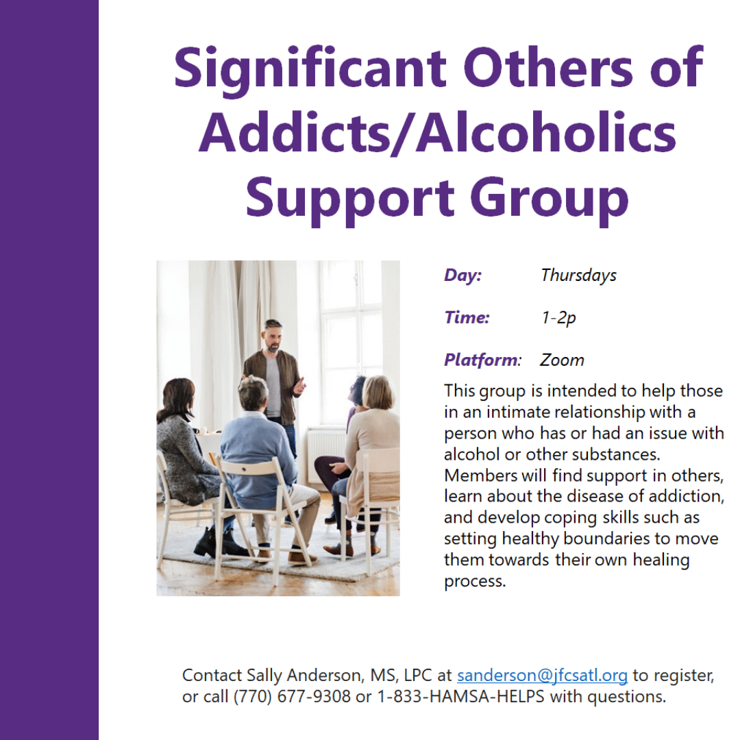 Significant Others of Addicts Support Group