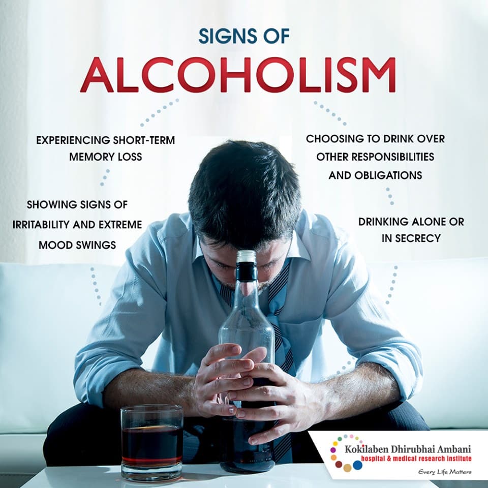 Signs of alcoholism