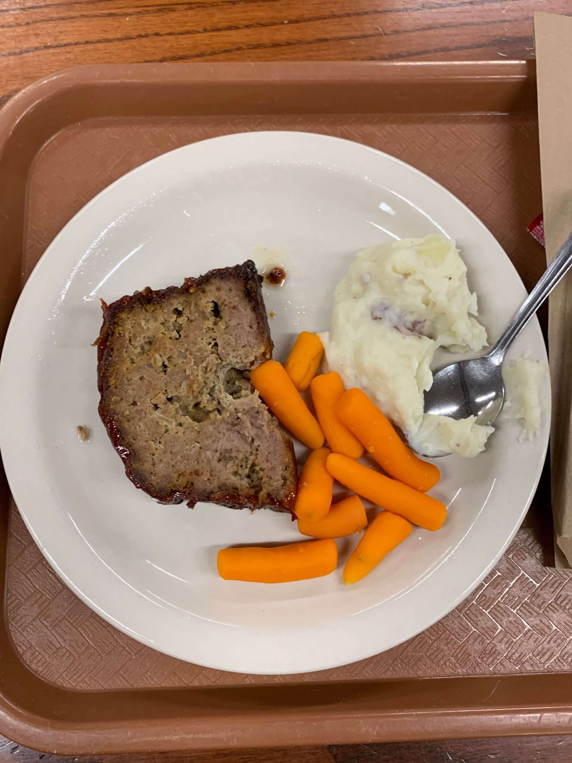 The food we get served at my boarding school which costs ...