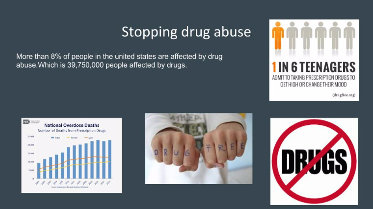 Why you need to stop drug abuse by Trent S.